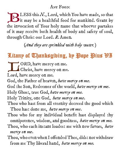 Thankgiving page